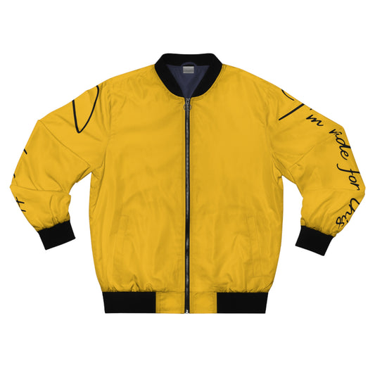 Copy of "I'm made for this" Men's Bomber Jacket (AOP)